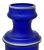 Victorian Mary Gregory Cobalt Blue Satin Glass Vases