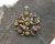 Victorian Pearl Tourmaline and Peridot 9kt Pendant/Brooch