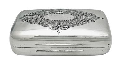 Victorian Silver Plate Soap Box, James Dixon & Sons circa 1851-70