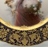 Vienna Porcelain Cabinet Plate of Edouard Bisson’s “Spring’s First Flowers”
