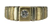 Vintage .24ct Diamond 14kt Band