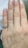 Vintage .28ct Sapphire Ring in 18kt Yellow Gold and Platinum