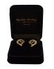 Vintage .43cts Emerald Snake 18kt Earring
