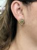 Vintage .43cts Emerald Snake 18kt Earring