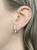 Vintage .51ct Diamond 18kt Earrings
