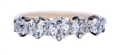 Vintage .75ct Diamond 14kt Ring