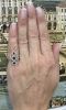 Vintage .78ct Sapphire and Diamond Ring in 18kt Yellow Gold