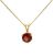 Vintage .87ct Garnet 10kt Pendant