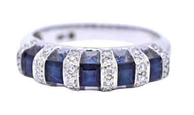 Vintage 1.02ct Sapphire 10kt Ring