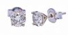 Vintage 1.00ct Diamond 14kt Earrings