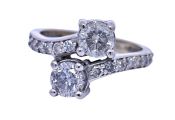 Vintage 1.30ct Diamond 14kt Ring