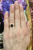 Vintage 1.36ct Sapphire 14kt Engagement Ring