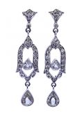 Vintage 1.55ct Diamond 18kt Earrings