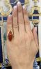 Vintage 11.56ct Coral 18kt Ring