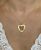 Vintage 14kt Heart Pendant