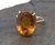 Vintage 9.60ct Citrine 14kt Ring