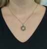 Vintage 2.08ct Aquamarine 14kt Pendant