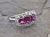 Vintage 2.57ct Ruby Platinum Ring