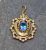 Vintage 3.31ct. Blue Topaz Pendant