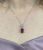 Vintage 5.41ct Tourmaline and Diamond 14kt Pendant