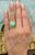 Vintage 5.66ct Turquoise 14kt Ring