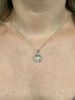 Vintage 6.21ct Quartz 14kt Pendant