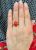 Vintage 7.14ct Coral 14kt Ring
