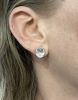 Vintage 7.35ct Quartz 14kt Earrings