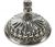 Vintage 800 Fine Silver Candelabra, Made by Di Cristofalo of Palermo, Italy