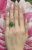 Vintage 9.17ct Chrysoprase 14kt Ring
