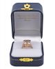 Vintage 9.76ct Morganite 18kt Ring