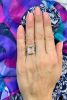 Vintage 9.76ct Morganite 18kt Ring