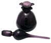 Vintage Amethyst Glass Scent Bottles