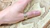 Vintage Beaded 18kt Gold Band