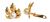 Vintage Cultured Pearl 18kt. Yellow Gold Oak Leaf Motif Earrings