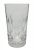 Vintage Cut Crystal Cross & Olive Water Tumblers / Highball Glasses