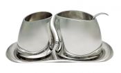 Vintage De Vecchi Sterling Silver Cream & Sugar