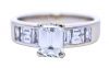 Vintage Diamond 18kt Wedding Ring Set