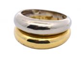 Vintage Double Domed 18kt Ring