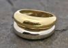 Vintage Double Domed 18kt Ring