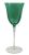 Vintage Emerald Green Wine Glasses