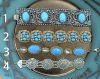Vintage Faux Turquoise Bracelets