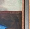 Vintage Floral Still Life Oil Painting by H. Hansen, Danish 20th Century
