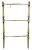 Vintage Italian Tole Three Tier Folding Stand / Shelf