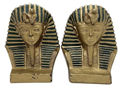 Vintage King Tut Bookends