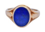 Vintage Lapis Lazuli 14kt Ring