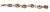 Vintage Cultured Pearl Sapphire Amethyst 14kt Bracelet