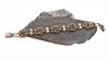 Vintage Cultured Pearl Sapphire Amethyst 14kt Bracelet