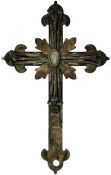 Vintage Mustad Horseshoe Nail Cross