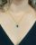 Vintage Natural 2.70ct Sapphire and Diamond 22kt  Pendant and Chain